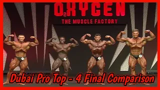 Dubai Pro 2023 Classic Physique Top - 4 Final Comparison