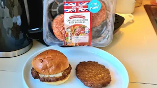 CAROLINA REAPER CHILLI FLAVOURED BEEF BURGERS at ALDI Food Review