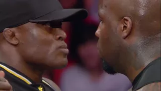 Lashley Confronted By Moose