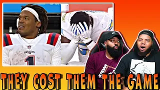 INTHECLUTCH REACTS TO NFL "YOU COST US THE GAME" MOMENTS