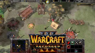 СОЗДАЙ СВОЮ ДЕРЕВНЮ! - ПЕРВЫЙ ВЗГЛЯД НОВИЧКА! (Warcraft III: Reforged)