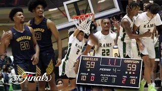 State Championship COMES DOWN TO FINAL SHOT! Grayson V Wheeler CONTROVERSIAL ENDING! INSTANT CLASSIC