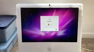 Mac OS X Snow Leopard and Windows XP Installation on Late 2006 iMac