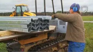 Reportage: So baut man einen Solarpark - SOLARPARK MÜNCHBERG