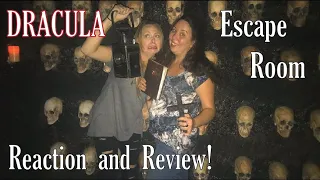 Dracula Escape Room Reaction & Review with 60OUT!!! We are vampire slayers!