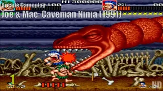 Joe & Mac: Caveman Ninja (1991) // Arcade Games // 1️⃣