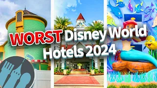 The WORST Disney World Hotels in 2024