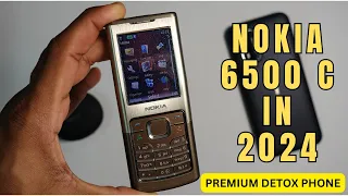 Nokia 6500c in 2024 : Sleek and Premium Feature Phone! # featurephone #digitaldetox  #dumbphone