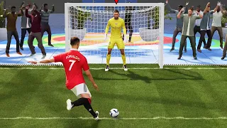 FIFA 23 - PSG vs Manchester United - Penalty Shootout Volta Gameplay (PS5 UHD) [4K60FPS]