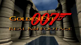GoldenEye 007 - Egyptian - 00 Agent [Real N64 Footage]