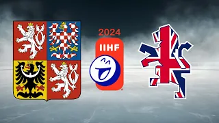 NHL 22 | MS IIHF 2024 za Českou republiku | 6#-skupina A | Česká republika VS Velká Británie
