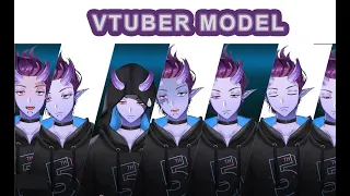 [LIVE2D VTUBER][V artist] Vtuber model and ready to Rig PSD file Commission