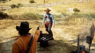 Red Dead Redemption 2 - Funny & Brutal Ragdolls Vol.95 [4K/60FPS]