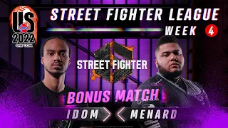 Street Fighter 6 - MenaRD (Ryu) vs. iDom (Juri) - Street Fighter League Bonus Match