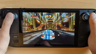 Steam Deck Emulation - SCUD Race Expert Track Sega Supermodel