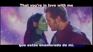 Guardianes de la Galaxia - "Hooked On A Feeling" (Subtitulos Español - Ingles)