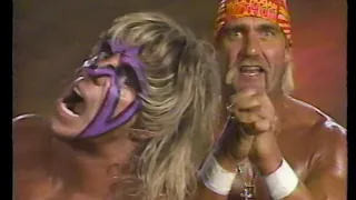 Ultimate Warrior & Hulk Hogan Promo [1991-07-20]