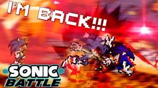 Sonic.EXE IS LITERALLY UNBEATABLE...Like How | Sonic Battle MUGEN