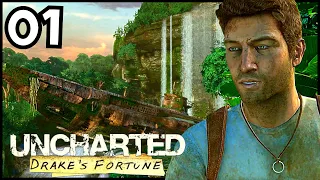 UNCHARTED 14 YEARS LATER | Uncharted Drake's Fortune (Blind Playthrough) - Part 1