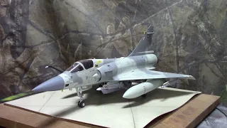 Build of the Kinetic UAE Mirage 2000C 1:48 Model kit