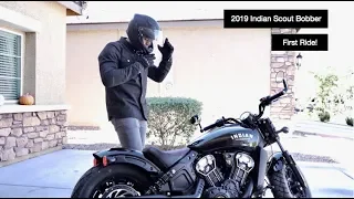 Owning my first Motorcycle (2019 Indian Scout Bobber ABS)