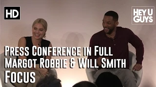 Will Smith and Margot Robbie - Focus Press Conference in Full