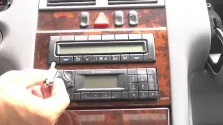 How to remove climate control Mercedes W210