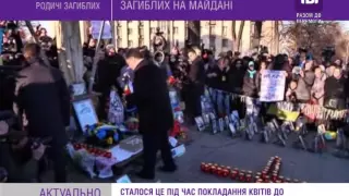 Порошенка освистали родичі загиблих на Майдані.