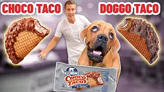 Recreating Choco Tacos but for Dogs! 🌮🐶 (DIY Dog Treats)