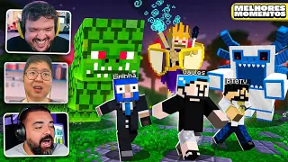 ENFRENTAMOS 3 BOSS NO MINECRAFT COM MODS! *NAGA, LICH E YETI*