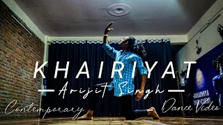 Khairiyat | Chichore | Arijit Singh | Pritam | Contemporary Dance Cover | Choreographed By Shubham |