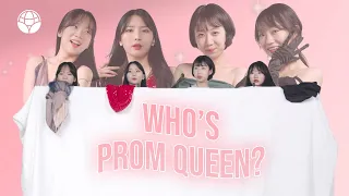 Korean Girls In Their 20s Trying On Prom Dress For The First Time  | 𝙊𝙎𝙎𝘾