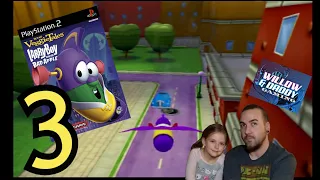 Willow Finally Plays! - VeggieTales: Larry Boy & The Bad Apple (PS2) PART 3 | Willow & Daddy Gaming
