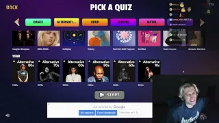 xQc Plays SONG TRIVIA with Friends!