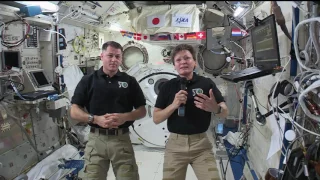 Space Station Astronauts Talk with West Virginia Students