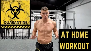 My Favorite AT HOME Workout | Quarantine Ed. | Stephen Wonderboy Thompson