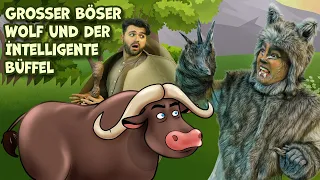 Großer Böser Wolf Und Der İntelligente Büffel | Märchen für Kinder | Gute Nacht Geschichte