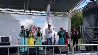 ансамбль "НУР" на Сабантуе 2019 Москва_ролик 6