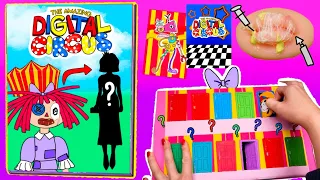 DIY♥ THE AMAZING DIGITAL CIRCUS RAGATHA BLIND BAG GAMINGBOOK/RAGATHA LIP CARE& COSMETIC CHANGE STORY