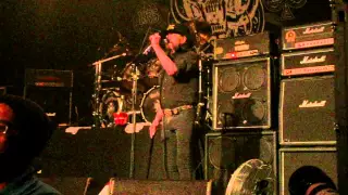 Motorhead Austin Lemmy Cancels show 9-1-15