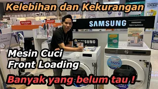 Banyak yang salah ‼️ Kelebihan dan Kekurangan Mesin cuci front loading ❓