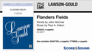 Flanders Fields, by Paul A. Aitken – Score & Sound