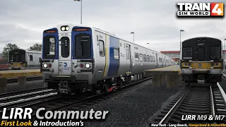 First Look LIRR Commuter : LIRR M9 Introduction : Train Sim World 4 [4K 60FPS]