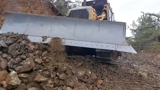 cat d7 dozer#bulldozer#mst excavator#forest monster#orman canavarı