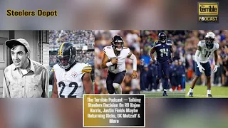 The Terrible Podcast — Talking Steelers Decision On Najee Harris, Justin Fields Kickoffs, DK Metcalf