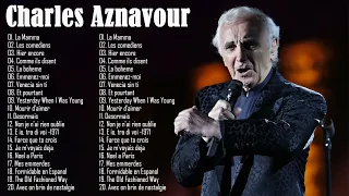 Charles Aznavour Les Plus Grands Succès | Charles Aznavour Greatest Hits Full Album 2023