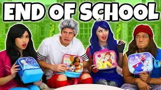 END OF SCHOOL LUNCH BOX SWITCH UP CHALLENGE. (With Descendants)