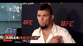 Johnny Walker on Recovery from Freak Shoulder Injury in UFC Post-Fight Celebration