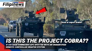 PROJECT COBRA?? PHILIPPINE MARINE CORPS UNVEILS MODIFIED V-150 COMMANDO WITH NEW WEAPON SYSTEM