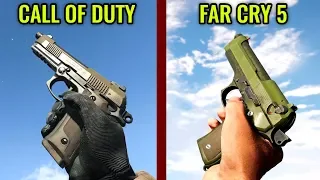 FAR CRY 5 vs COD Modern Warfare 2019 - Weapon Comparison